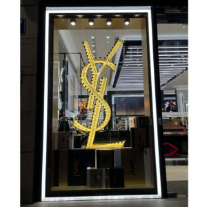 Retail Store Perfume Window Display