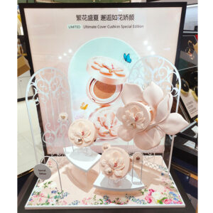 Elegant Makeup Custom Design Display